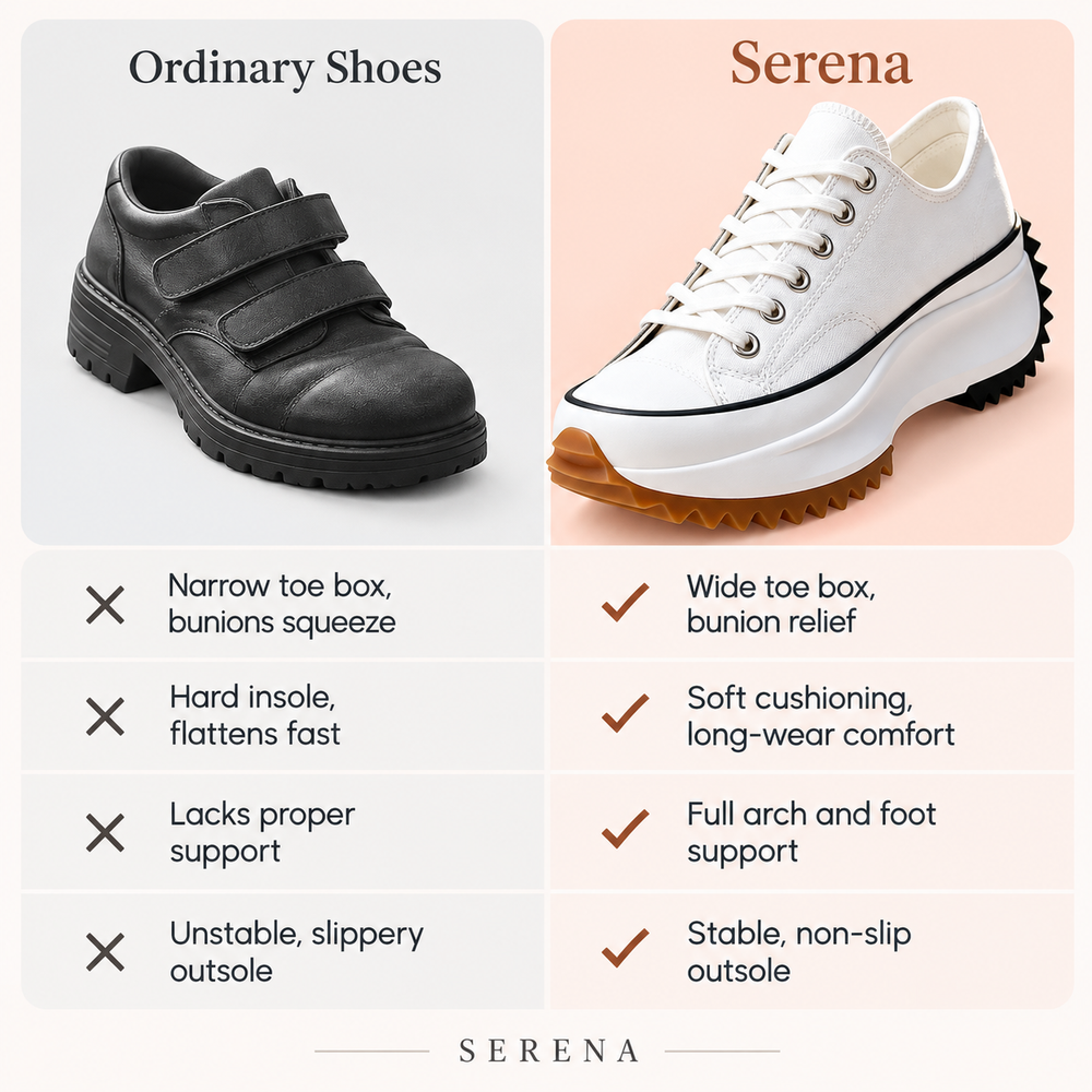 Serena Orthopaedic Comfortable Sneakers