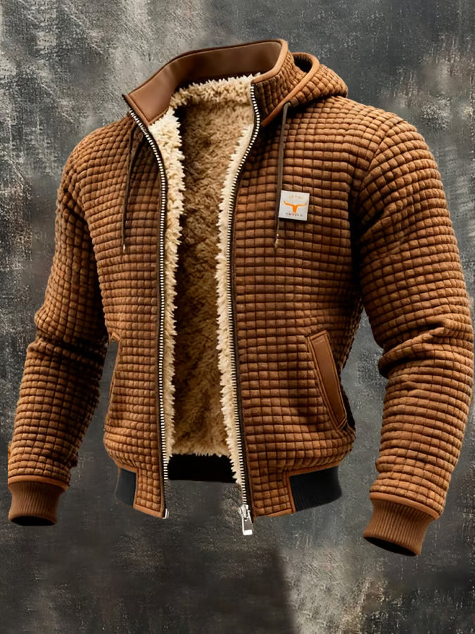 Hugo Sherpa-Lined Hooded Jacket