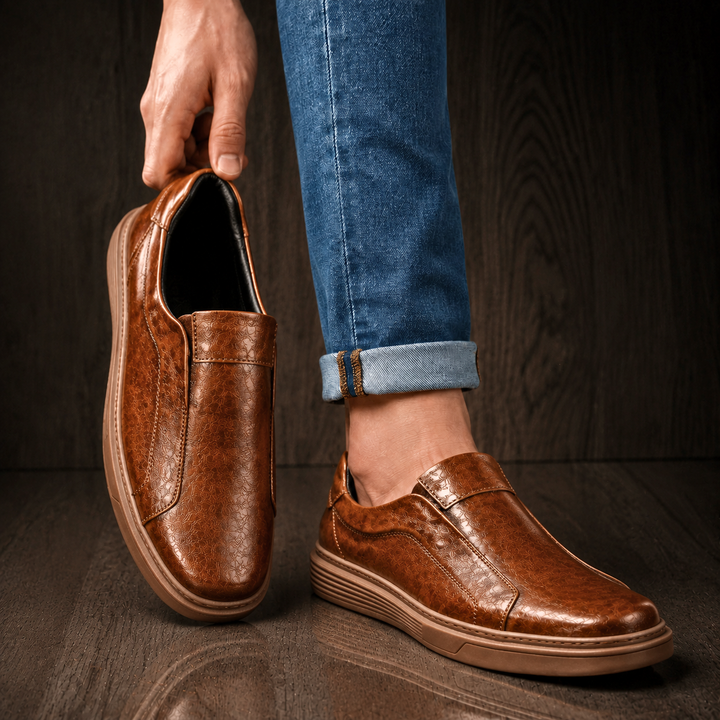 Alonzo Leather  Orthopaedic Sneakers