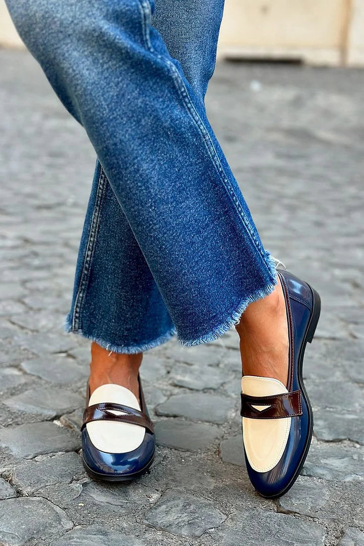 Navy Blue Loafer by Roseworth London