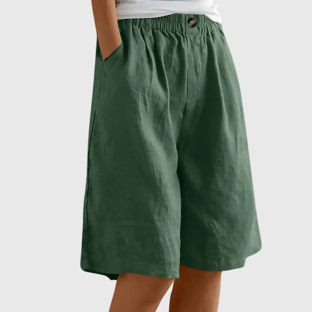 Madeleine Loose-fitting shorts with an elasticated waist