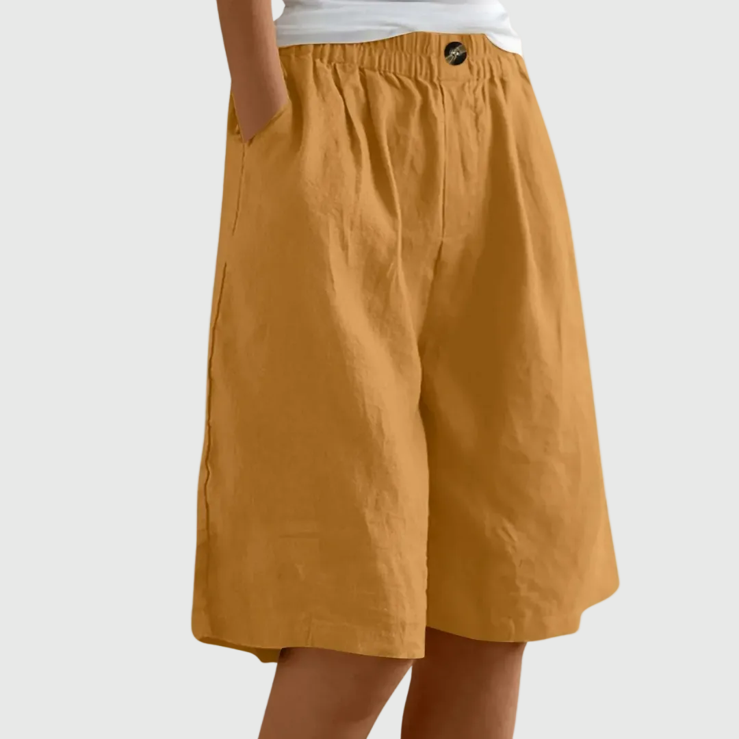 Madeleine Loose-fitting shorts with an elasticated waist