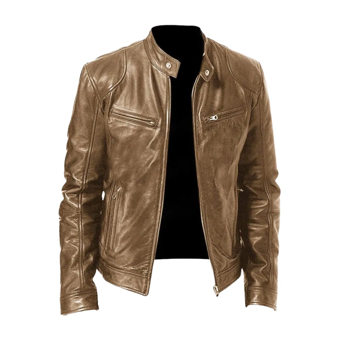 Roussel Paris Leather-Look Jacket