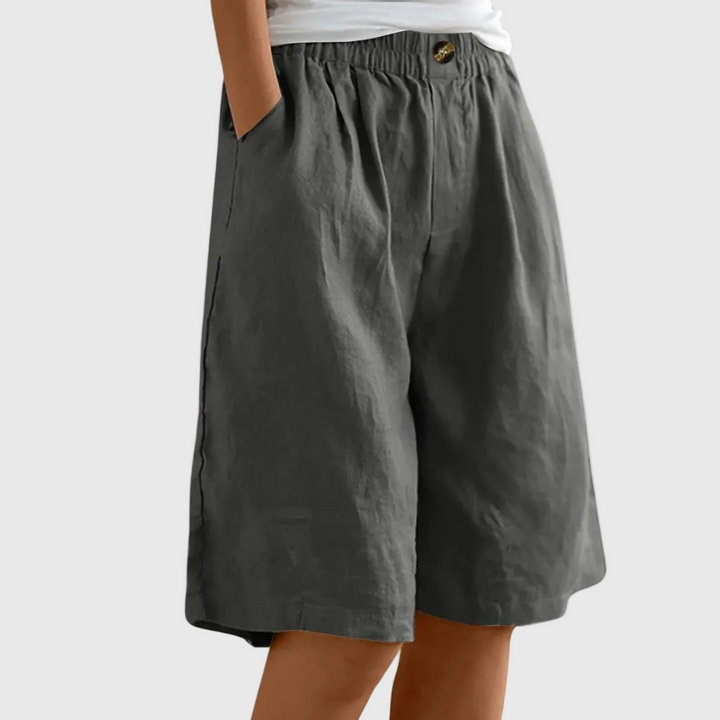 Madeleine Loose-fitting shorts with an elasticated waist