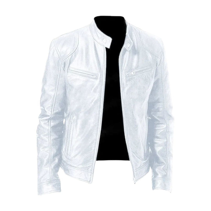 Roussel Paris Leather-Look Jacket