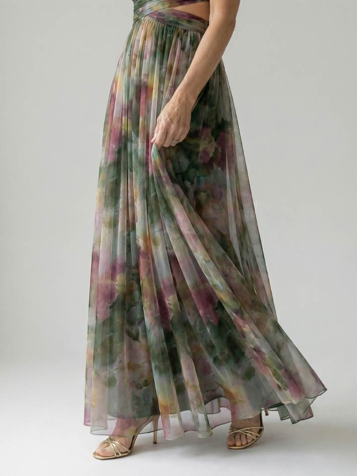 Isel Soft Wrap Maxi Dress by Roseworth London