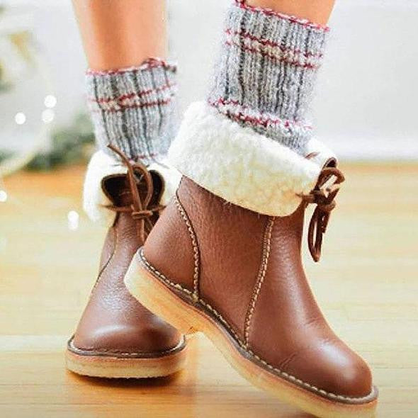 Lillian Waterproof Wool-Lined Boots