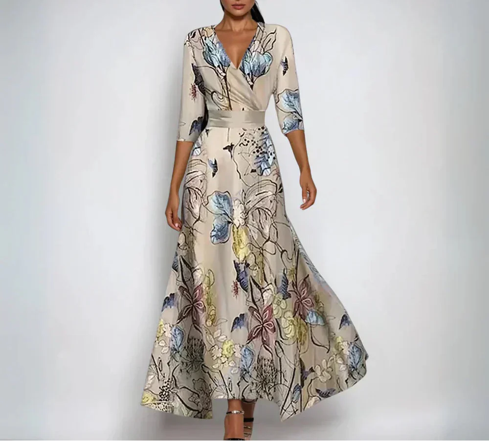 Chloe | Elegant Floral Dress