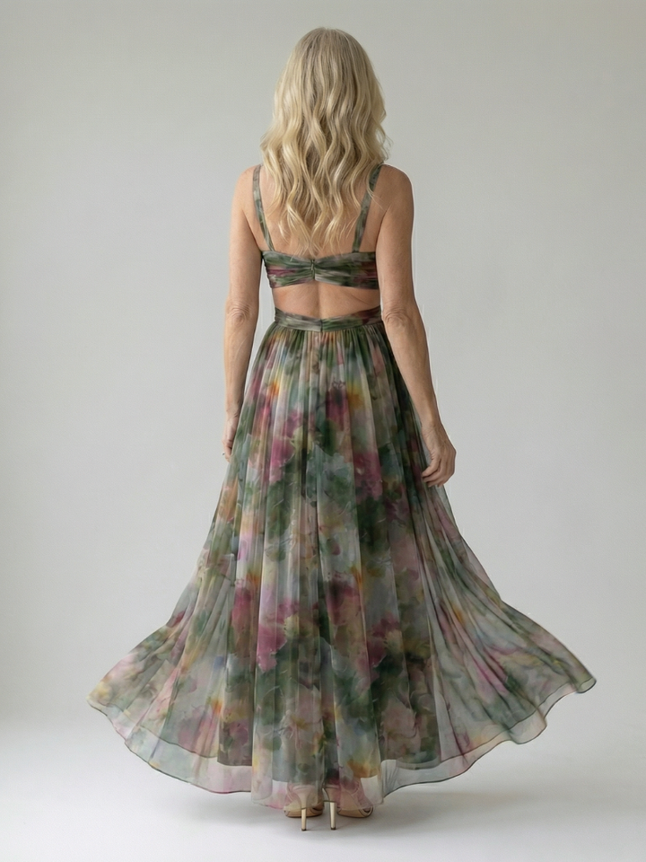 Isel Soft Wrap Maxi Dress by Roseworth London