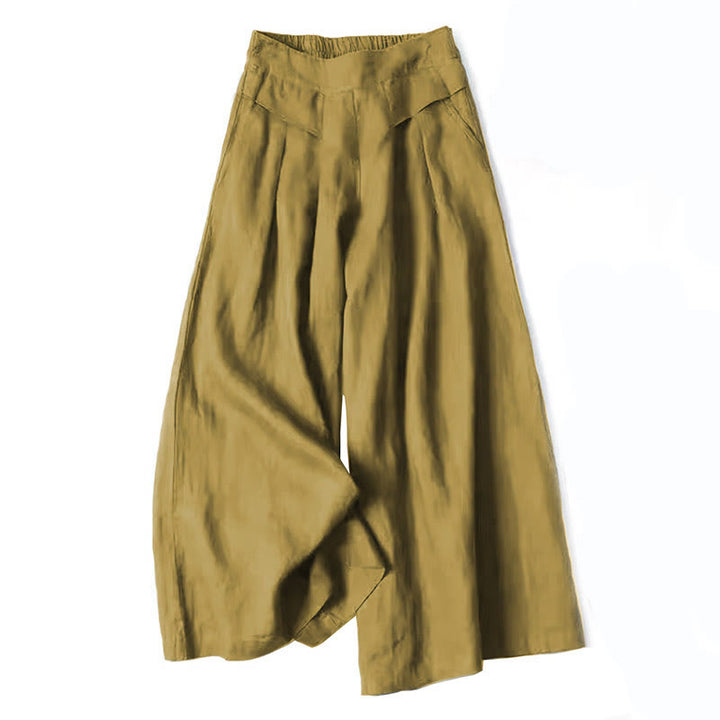 MARISA WIDE-LEG RELAXED TROUSERS