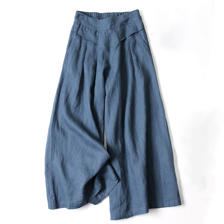 MARISA WIDE-LEG RELAXED TROUSERS