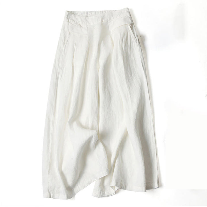 MARISA WIDE-LEG RELAXED TROUSERS