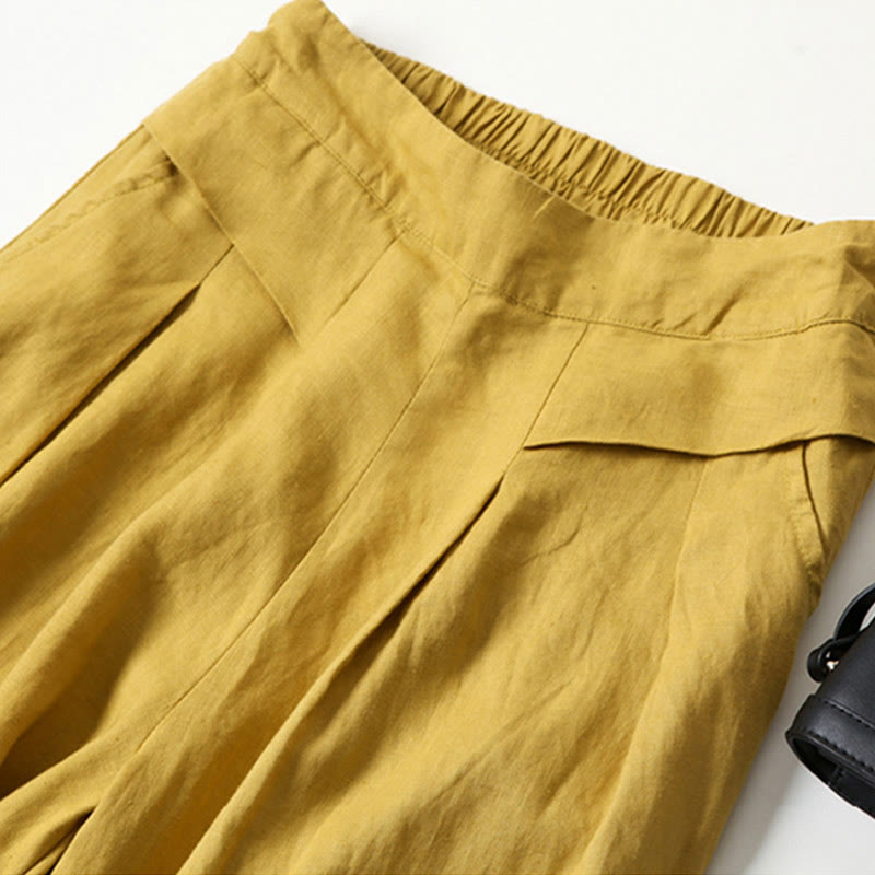 MARISA WIDE-LEG RELAXED TROUSERS