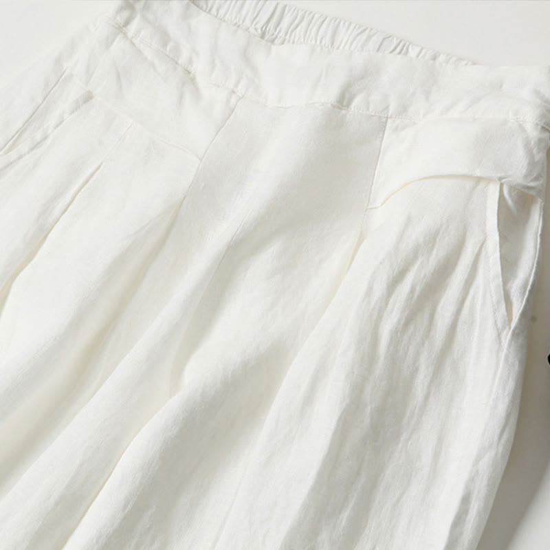 MARISA WIDE-LEG RELAXED TROUSERS