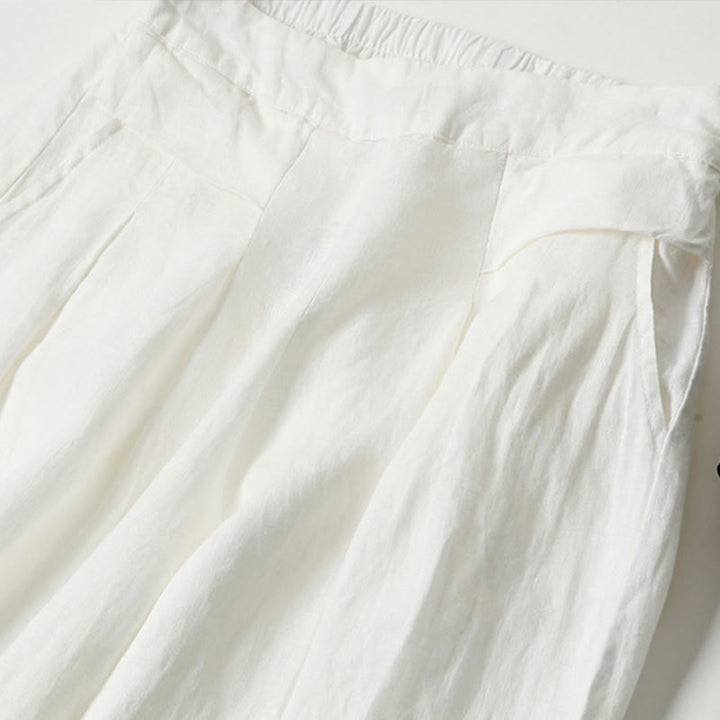 MARISA WIDE-LEG RELAXED TROUSERS
