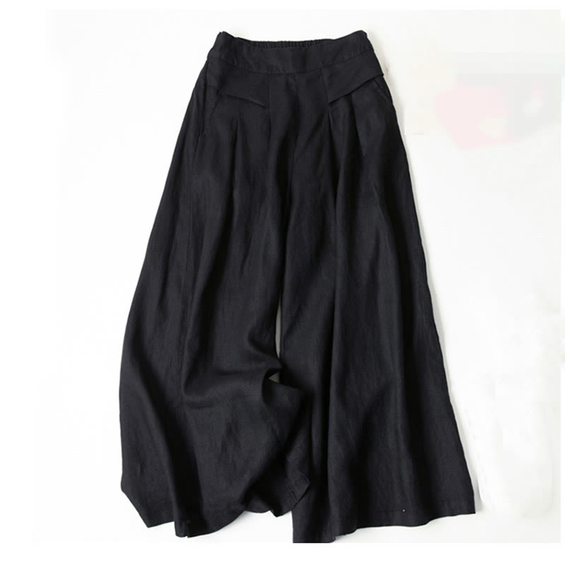 MARISA WIDE-LEG RELAXED TROUSERS