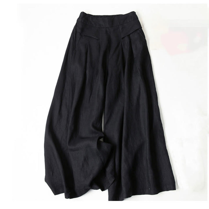 MARISA WIDE-LEG RELAXED TROUSERS