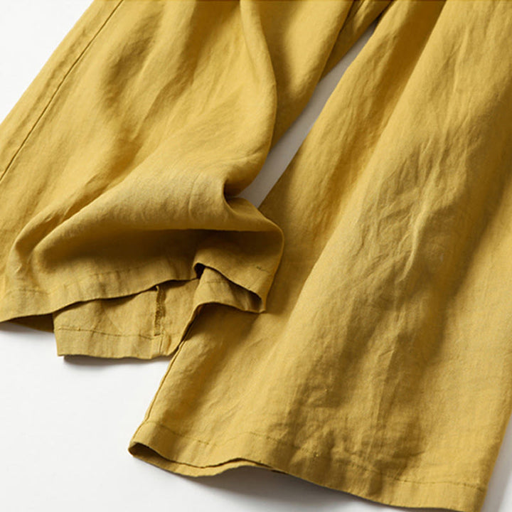 MARISA WIDE-LEG RELAXED TROUSERS