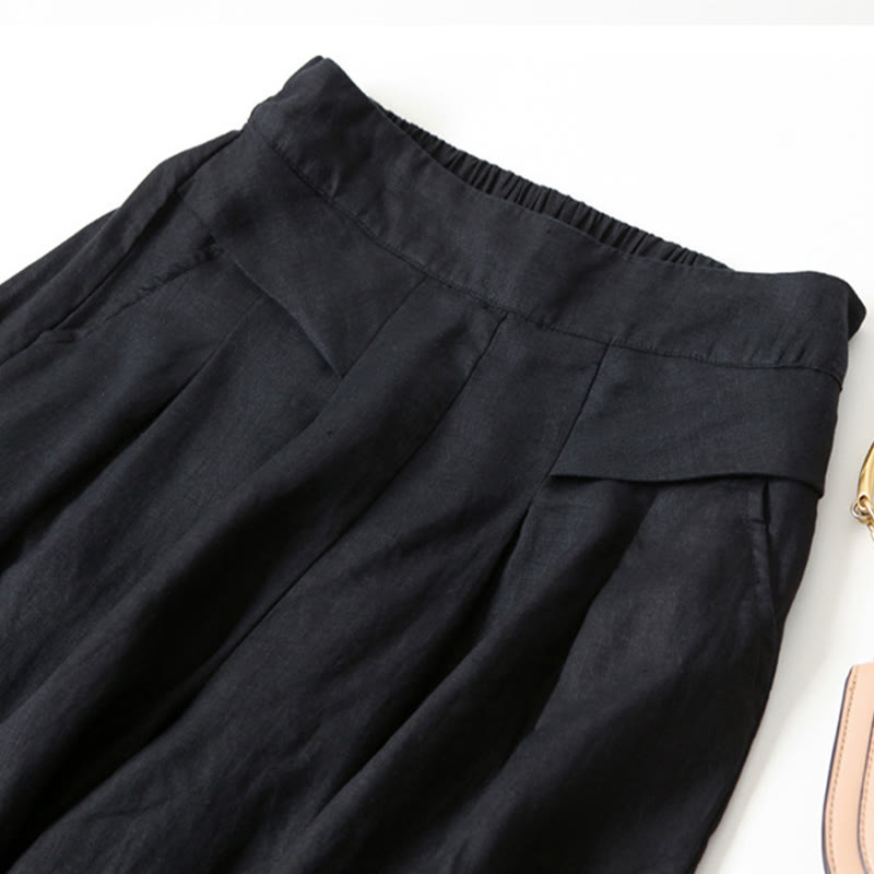 MARISA WIDE-LEG RELAXED TROUSERS