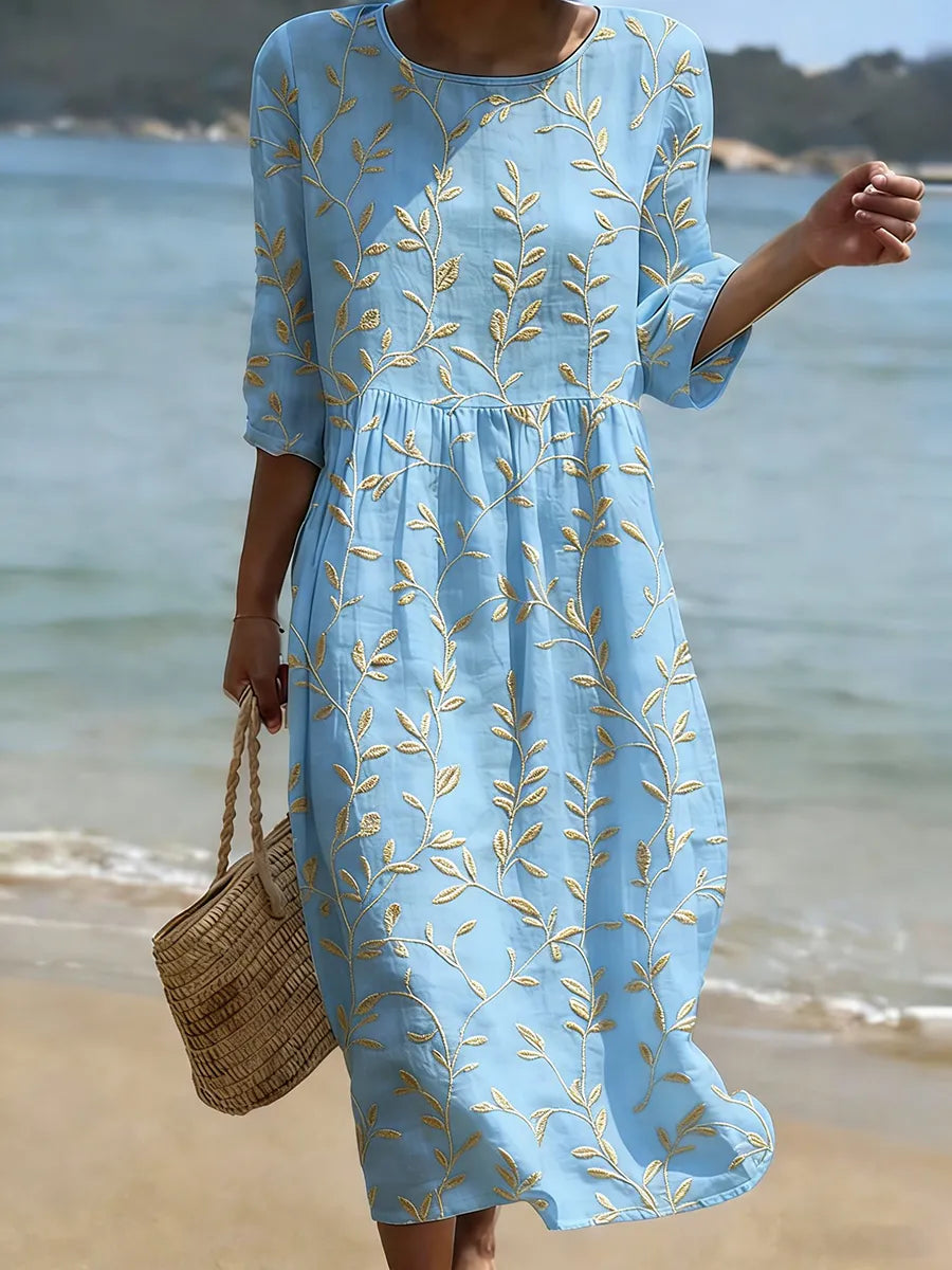 Floral-print dress by Roseworth London