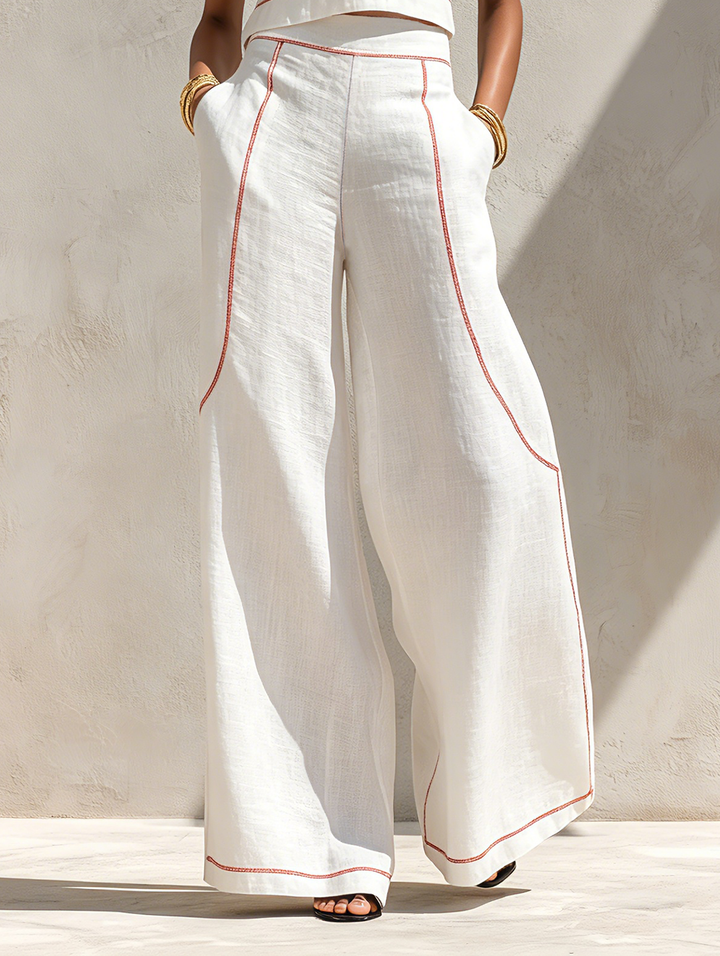 SOPHIE LINEN-BLEND SET