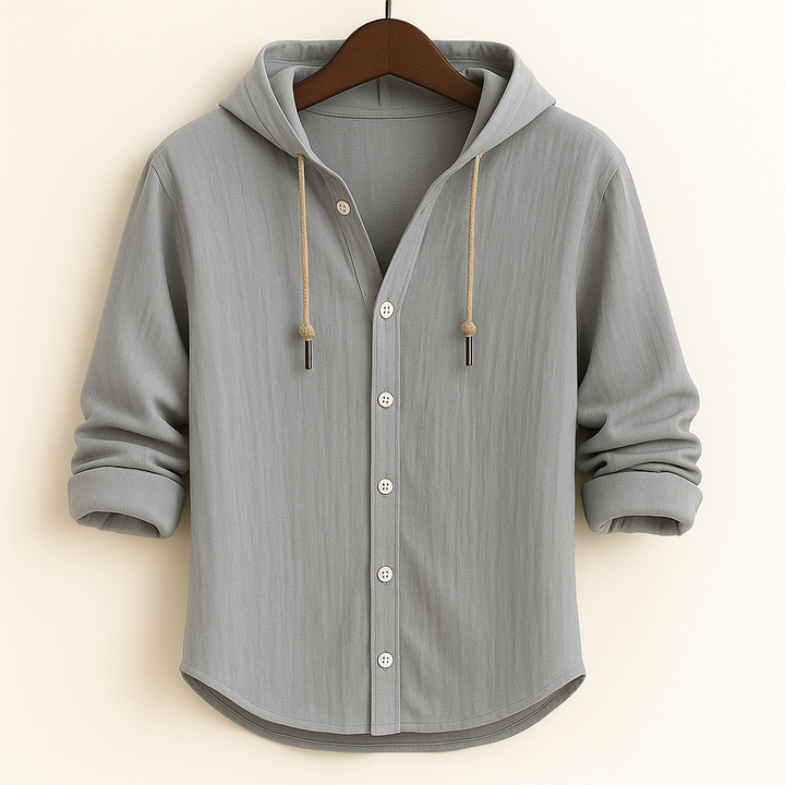LANGFORD HOODED SHIRT JACKET