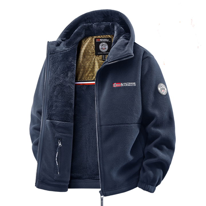 Andres Fleece-Lined Hooded Jacket
