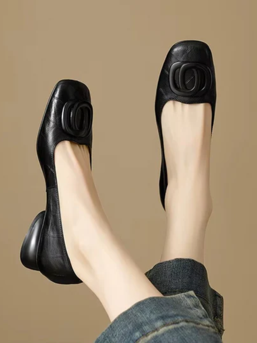 Meave Leather Ballet Flats