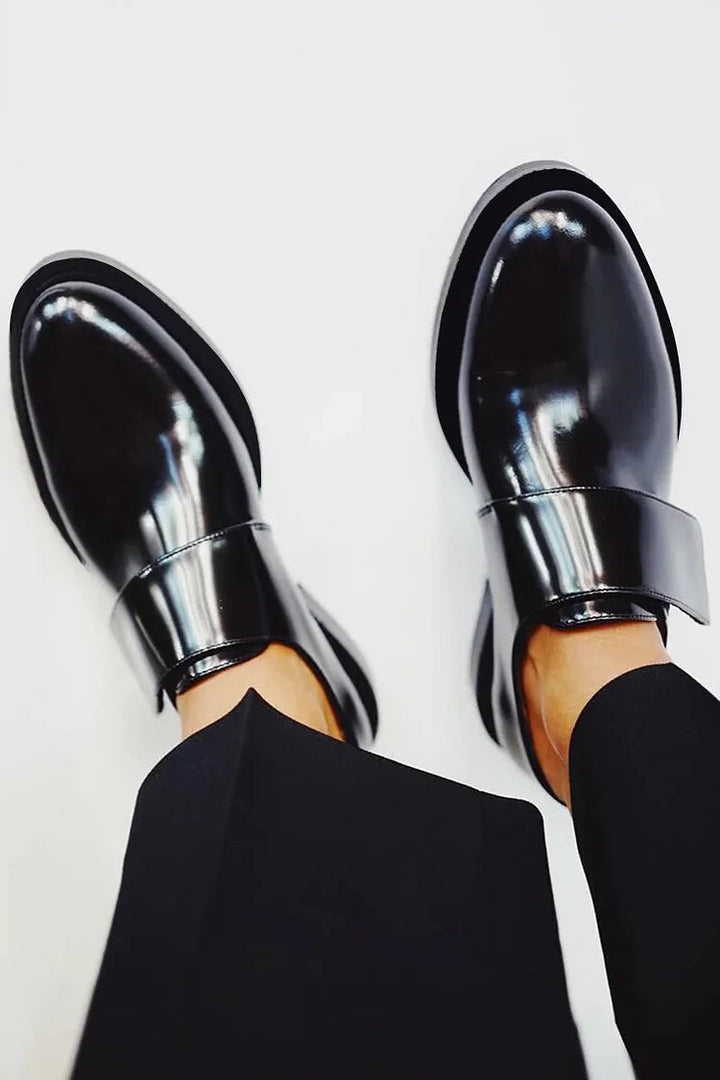 Arden Strap-Detail Loafers