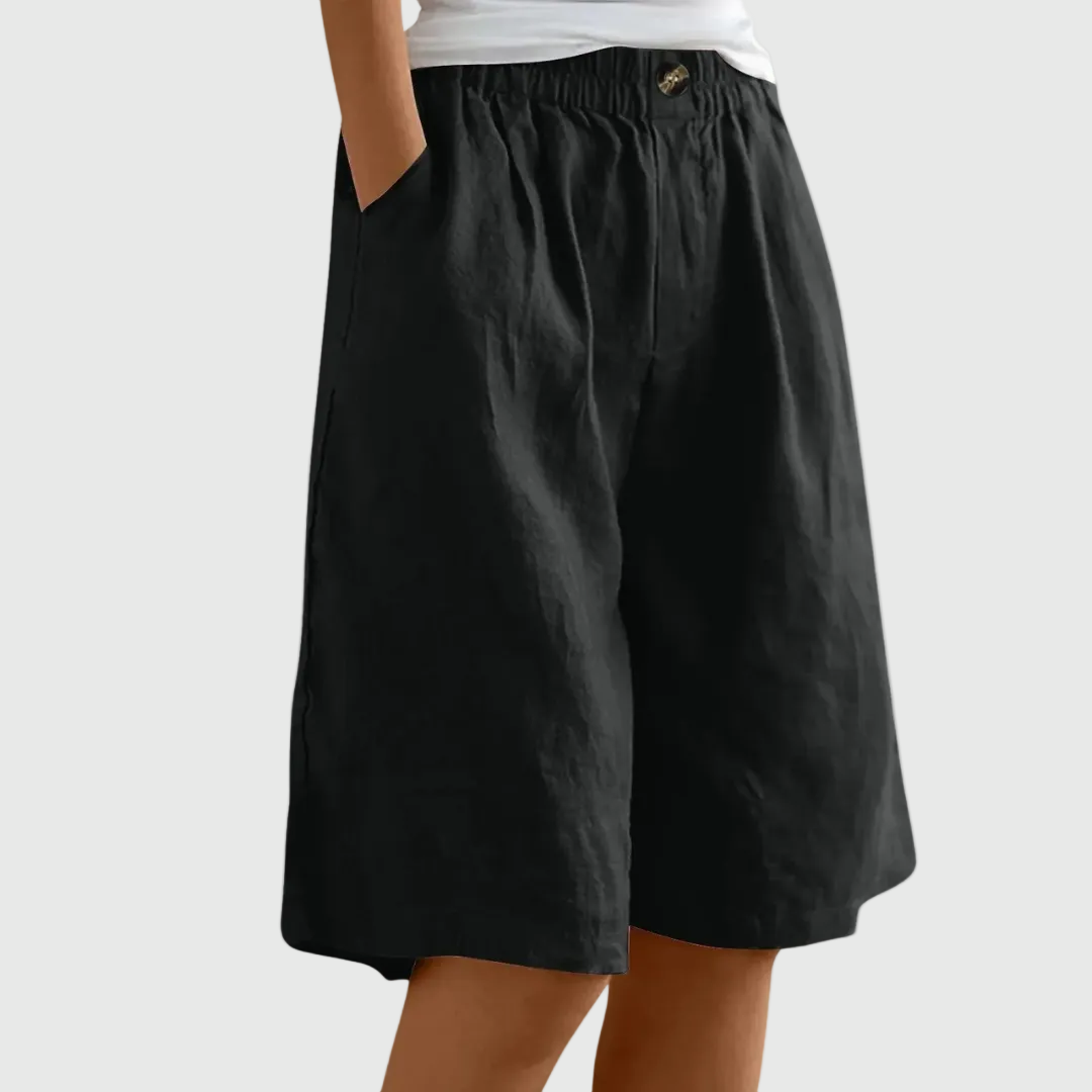 Madeleine Loose-fitting shorts with an elasticated waist
