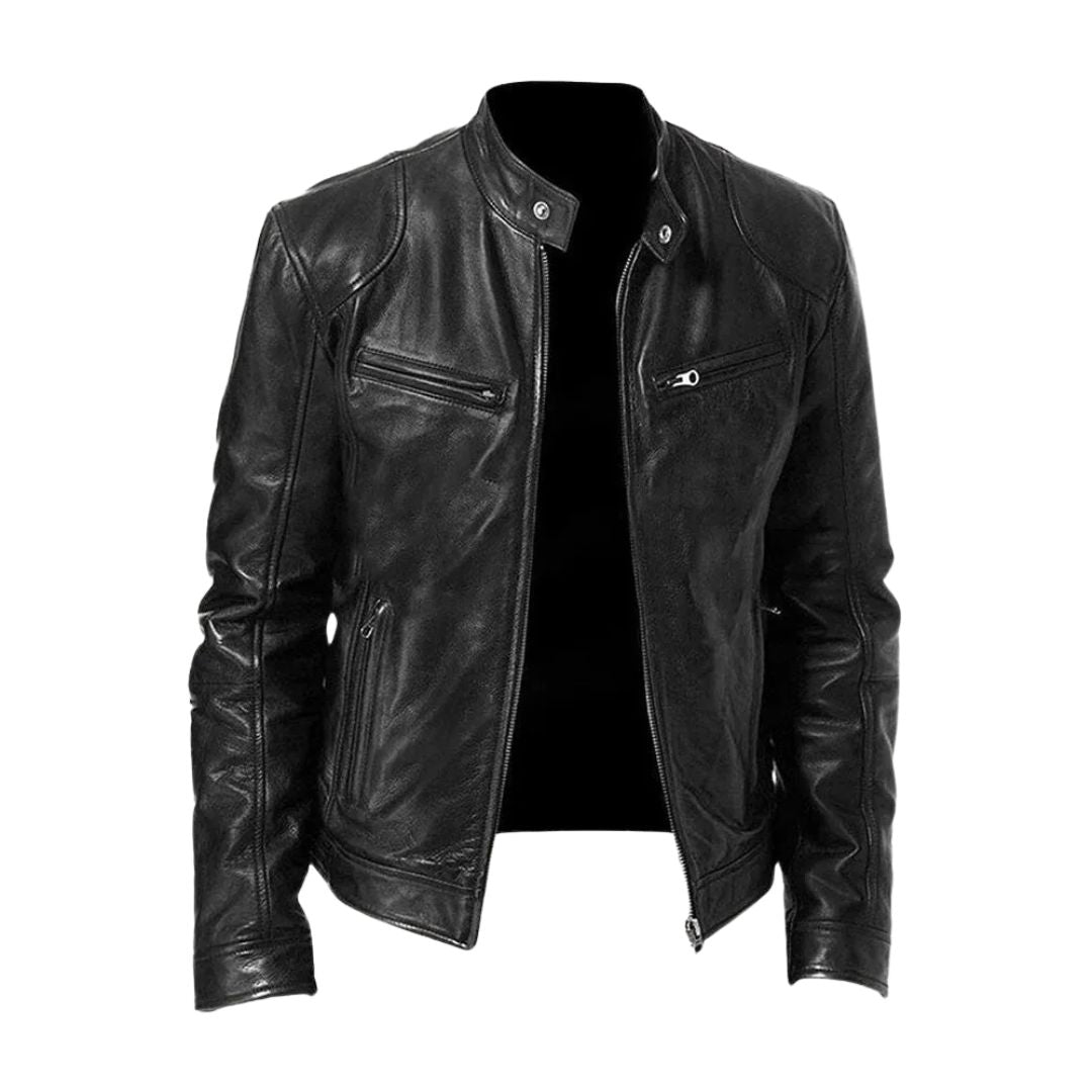 Roussel Paris Leather-Look Jacket