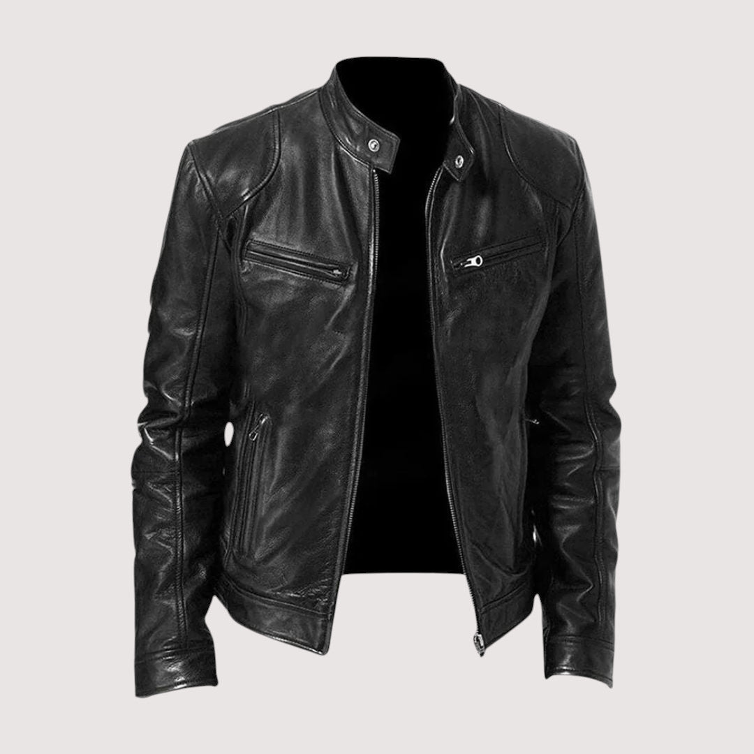 Martin Classic Leather Biker Jacket