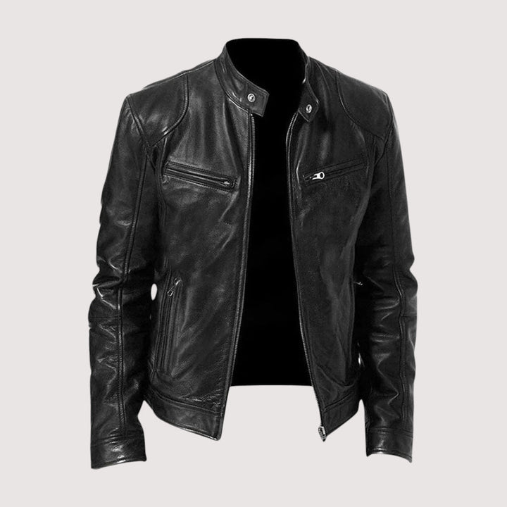 Martin Classic Leather Biker Jacket