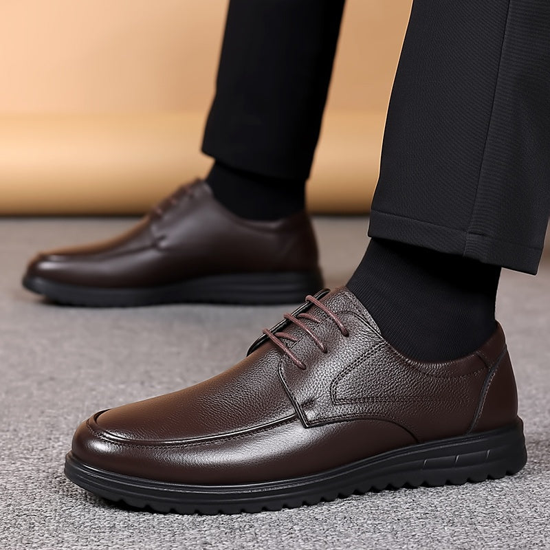 WARREN CLASSIC LEATHER LACE-UP SHOES