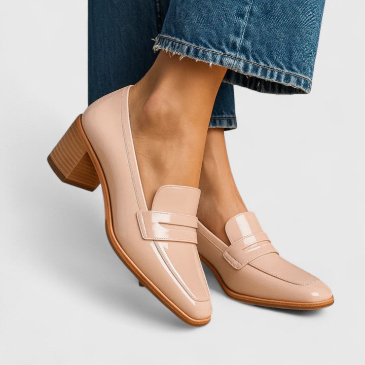 Block-Heel Loafer by Roseworth London