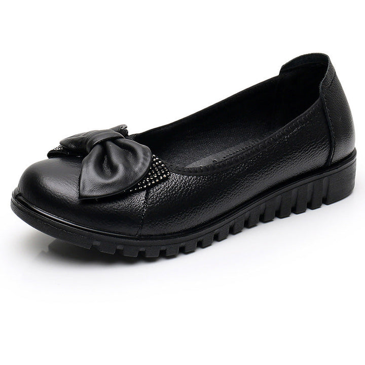 Agnes Bow-Detail Slip-On Shoes