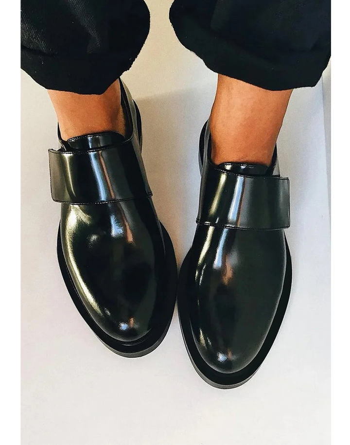 Arden Strap-Detail Loafers