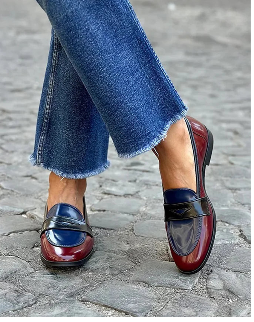 Emeryn Tricolour Loafers