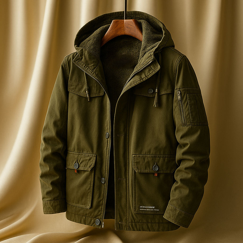 Kyle Casual Hooded Jacket