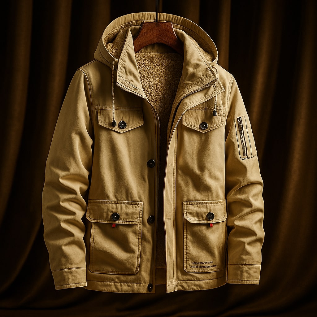 Kyle Casual Hooded Jacket
