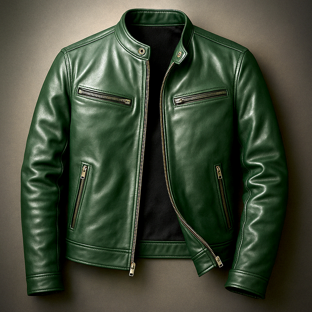 Guido Vintage Leather-Look Jacket