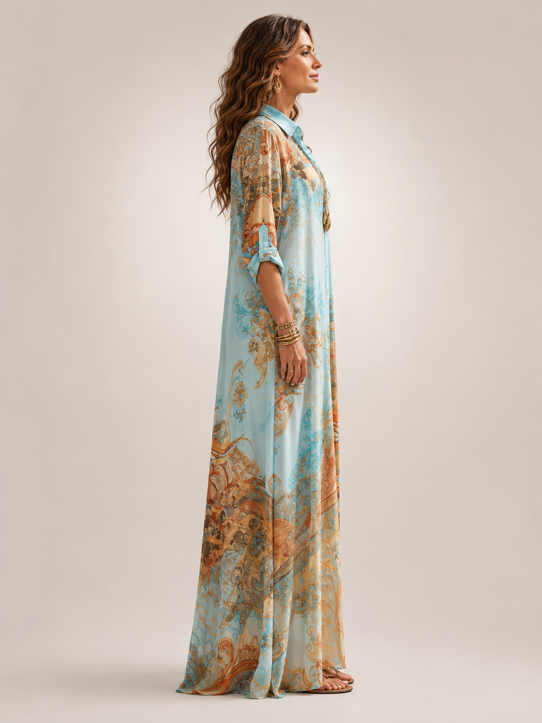 Liane Floral maxi dress