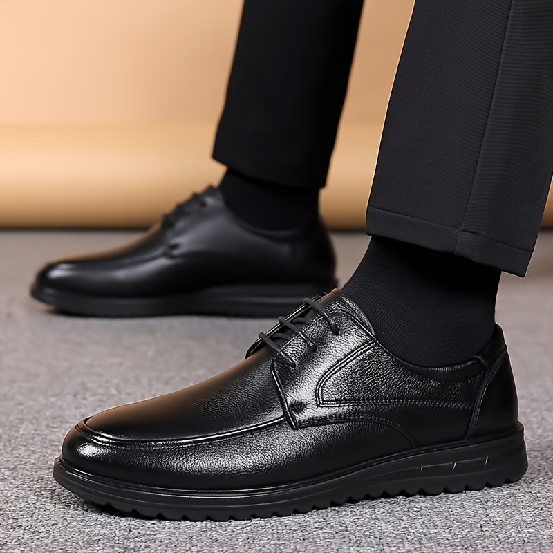 WARREN CLASSIC LEATHER LACE-UP SHOES