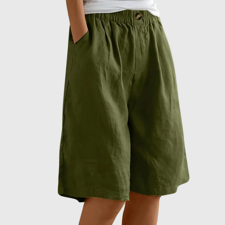 Madeleine Loose-fitting shorts with an elasticated waist