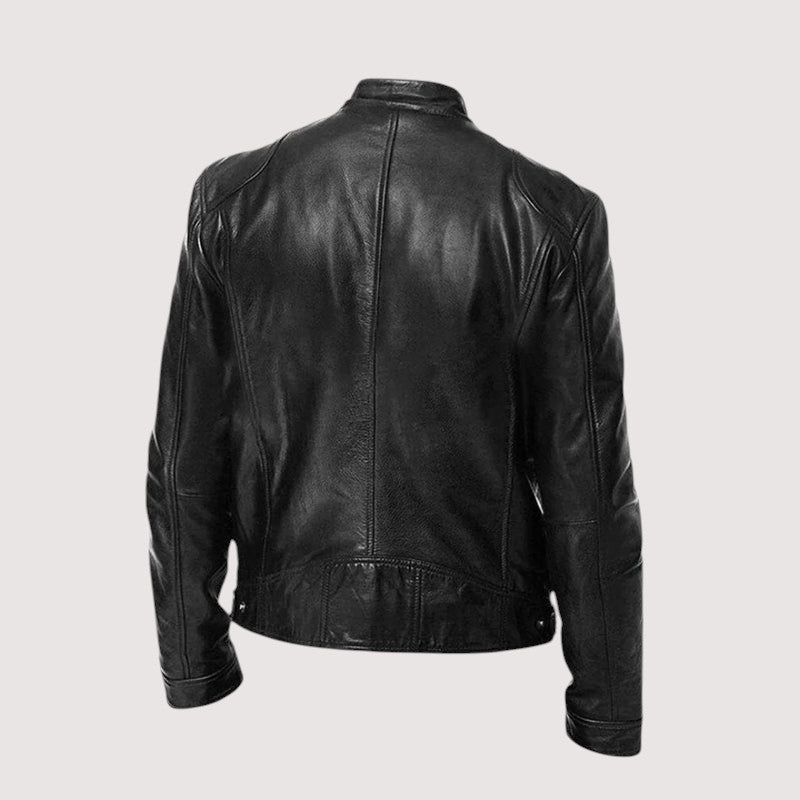 Martin Classic Leather Biker Jacket