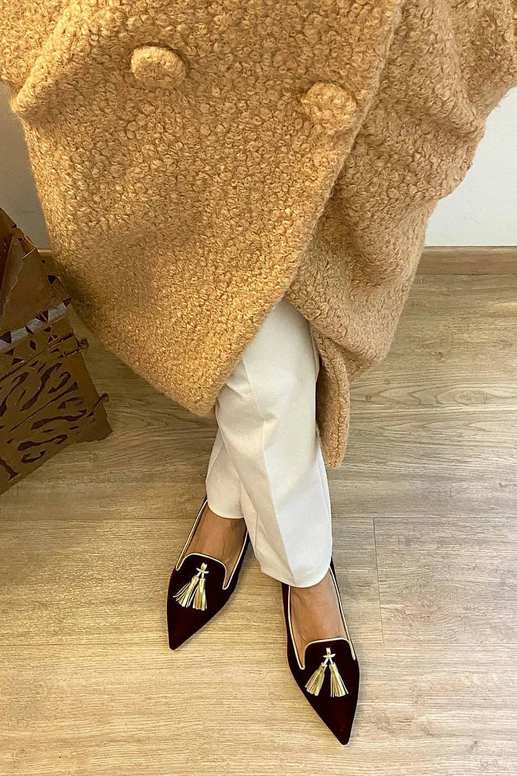 Amelie Tassel Loafers