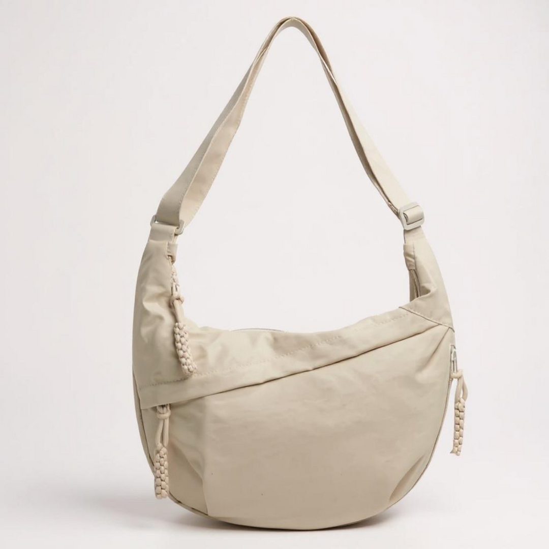 Elena Beige Shoulder Bag