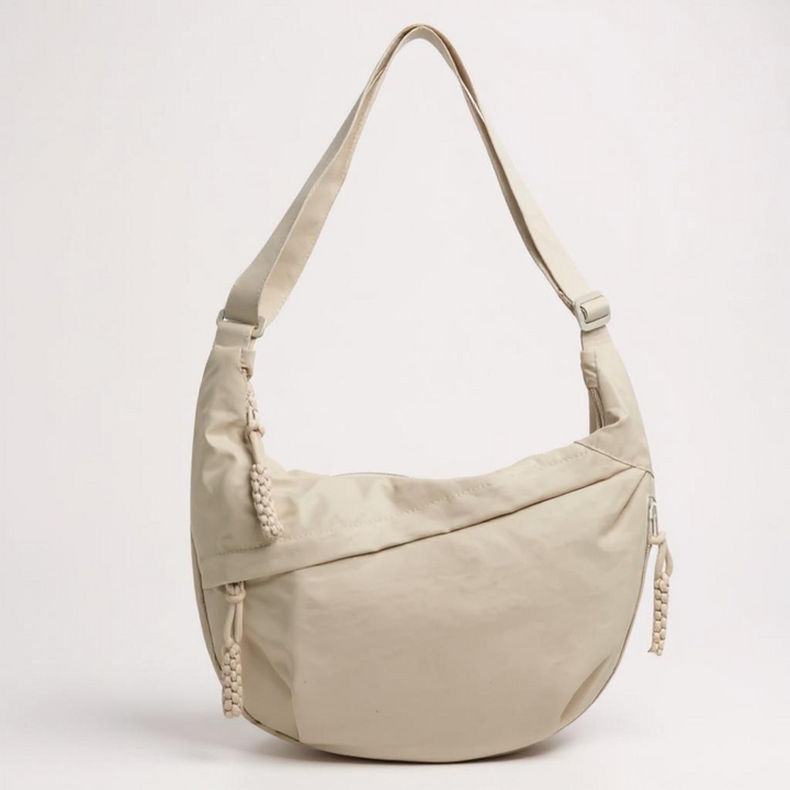 Elena Beige Shoulder Bag