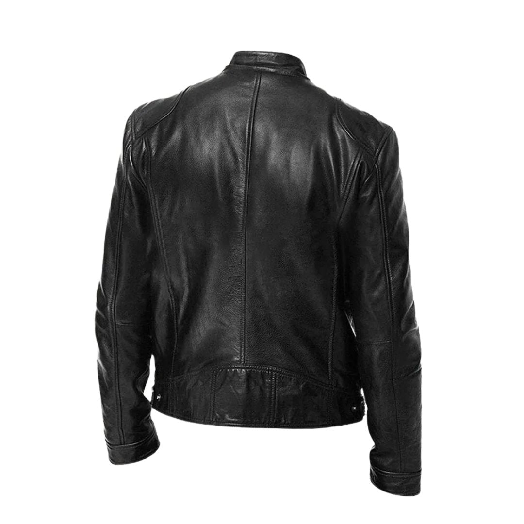 Roussel Paris Leather-Look Jacket