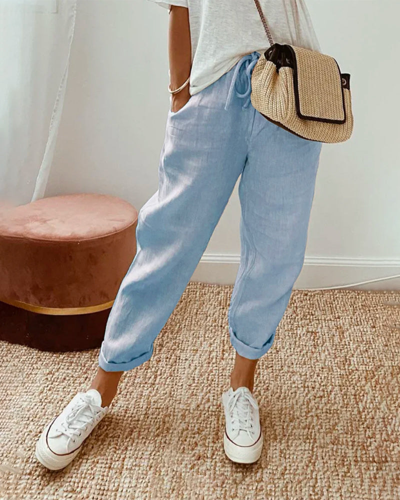 REMY CASUAL & ELEGANT WAISTBAND TROUSER